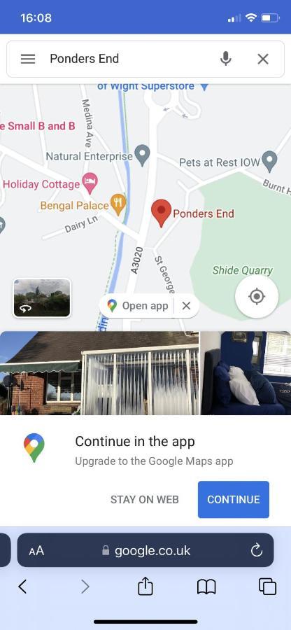 Bed and Breakfast Ponders End Newport  Exteriér fotografie